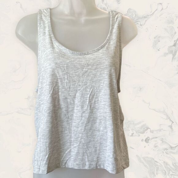 NWOT Top Shop Sleeveless Tank Top - Size S - Grey - Picture 1 of 4